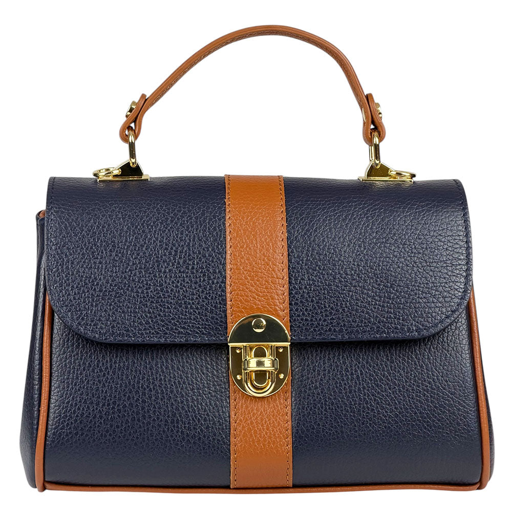 Bowling leather bag - Made In Italy