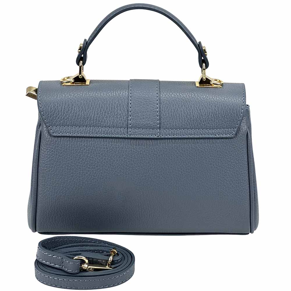 Bowling leather bag - Made In Italy