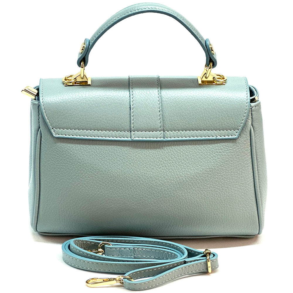 Bowling leather bag - Made In Italy