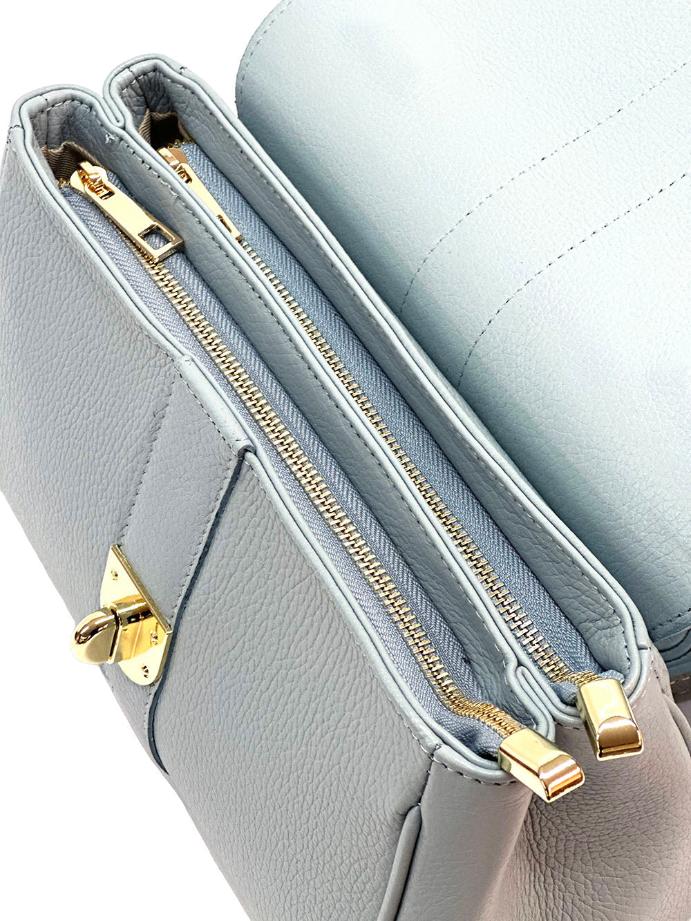 Bowling leather bag - Made In Italy