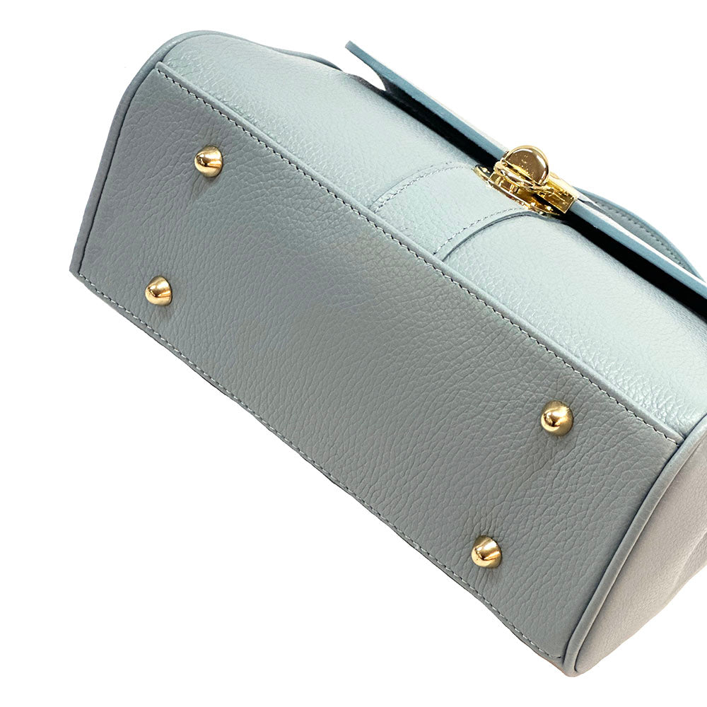 Bowling leather bag - Made In Italy