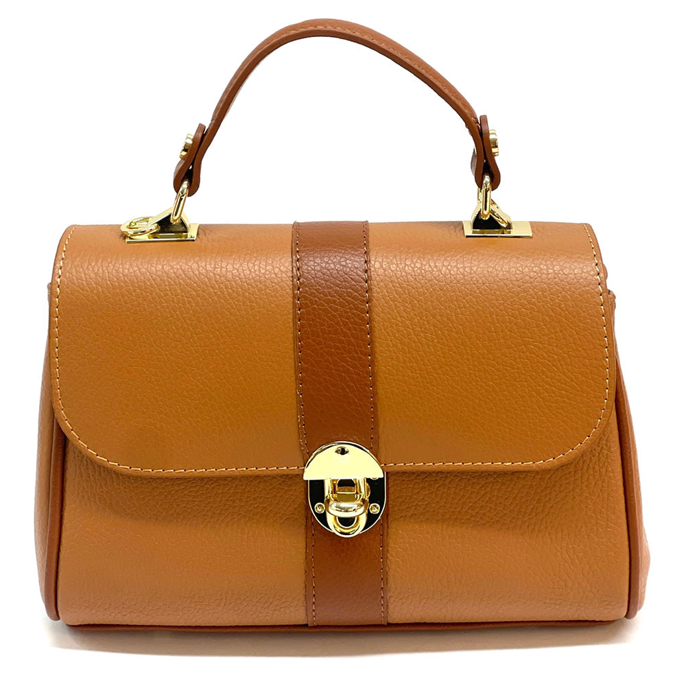 Bowling leather bag - Made In Italy