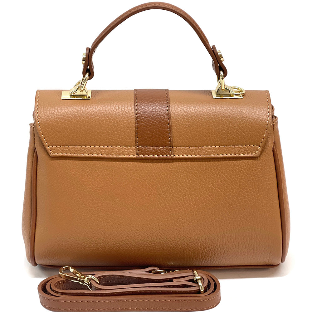 Bowling leather bag - Made In Italy