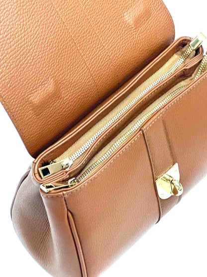 Bowling leather bag - Made In Italy