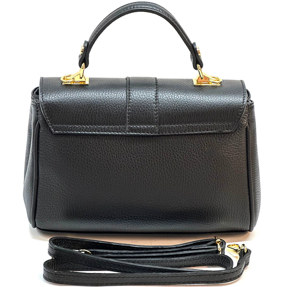 Bowling leather bag - Made In Italy