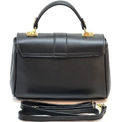 Bowling leather bag - Made In Italy