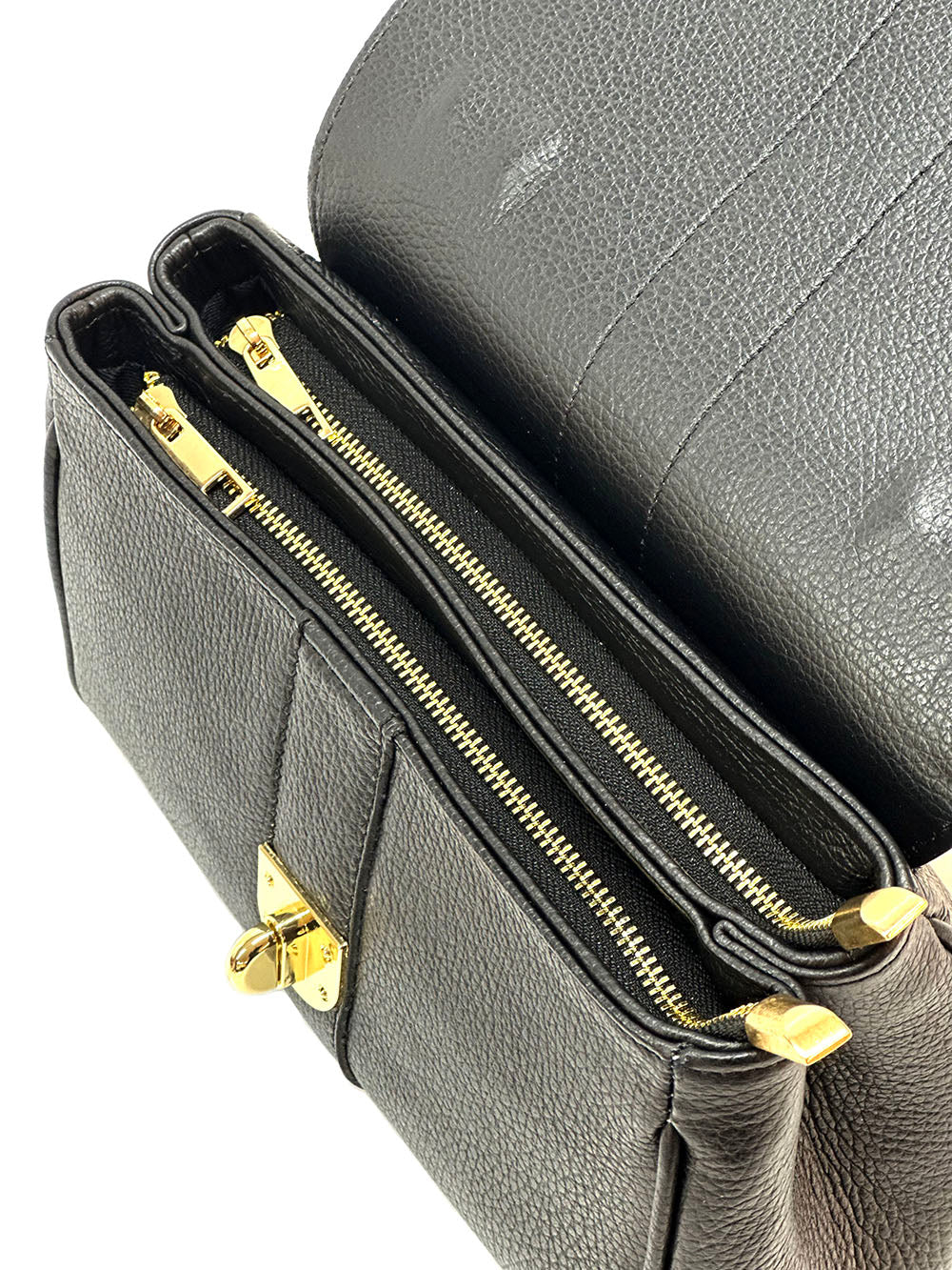 Bowling leather bag - Made In Italy