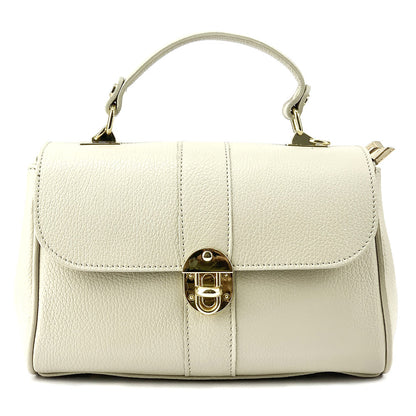 Bowling leather bag - Made In Italy