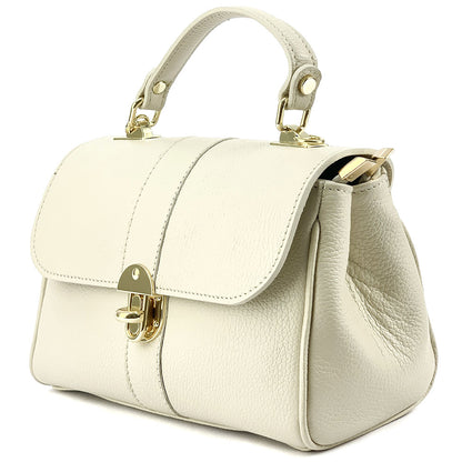 Bowling leather bag - Made In Italy