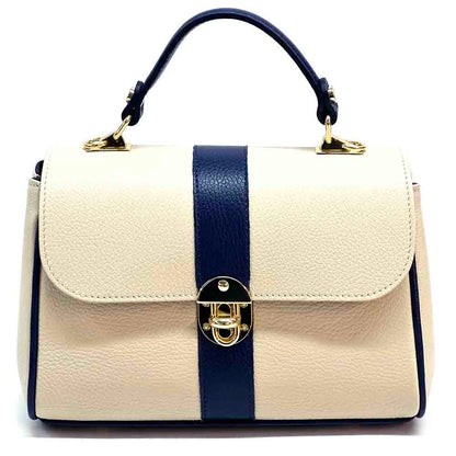 Bowling leather bag - Made In Italy