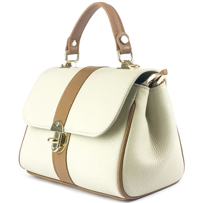 Bowling leather bag - Made In Italy