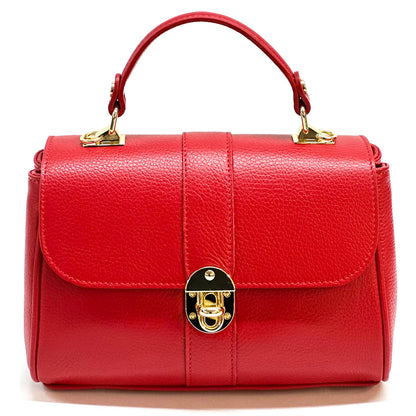 Bowling leather bag - Made In Italy