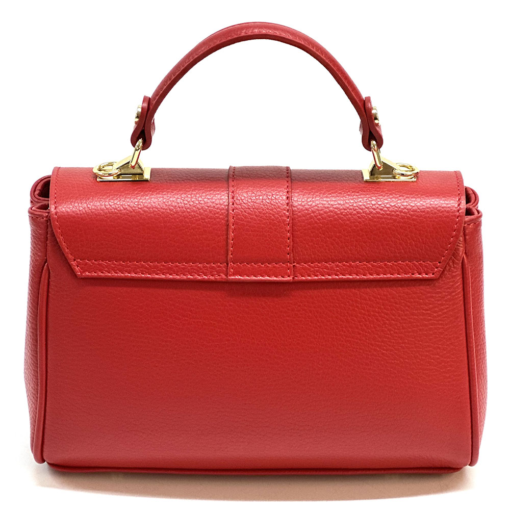 Bowling leather bag - Made In Italy