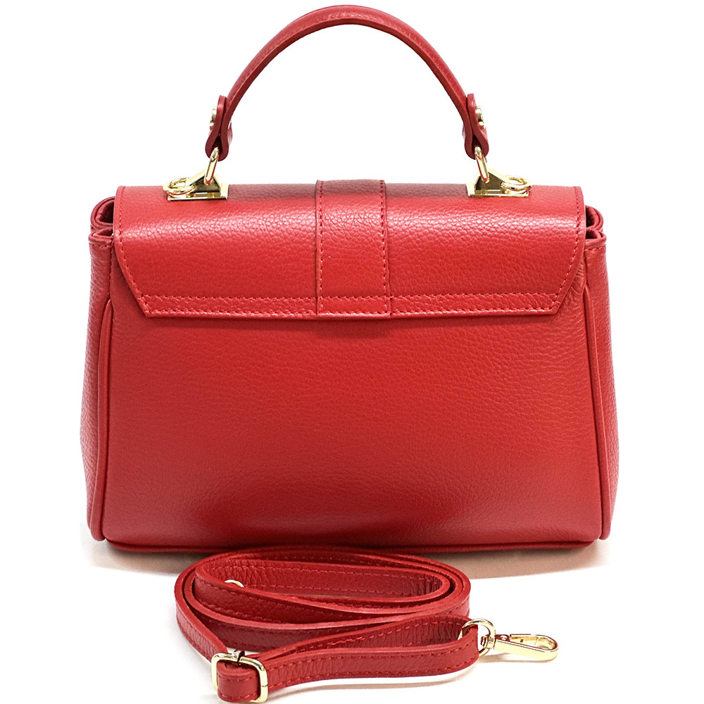Bowling leather bag - Made In Italy