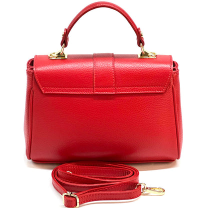 Bowling leather bag - Made In Italy