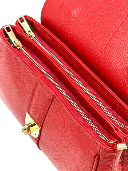 Bowling leather bag - Made In Italy