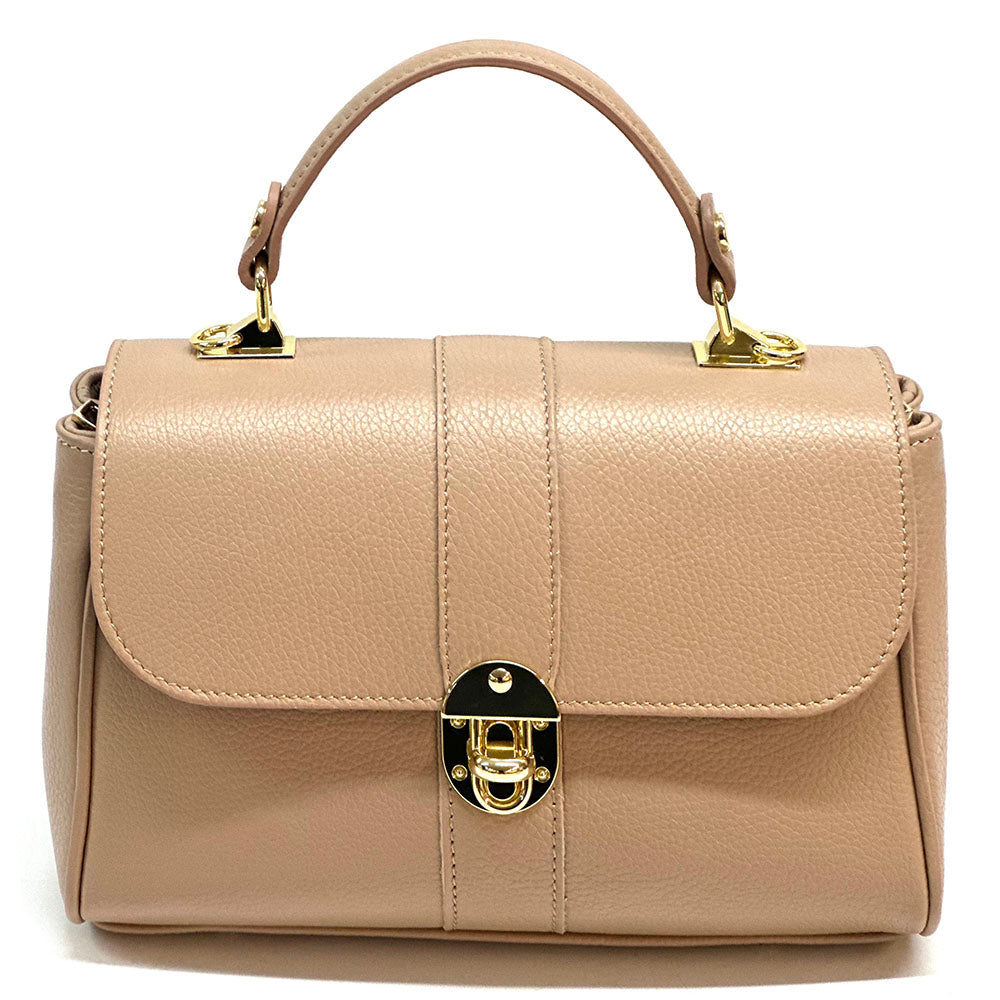 Bowling leather bag - Made In Italy
