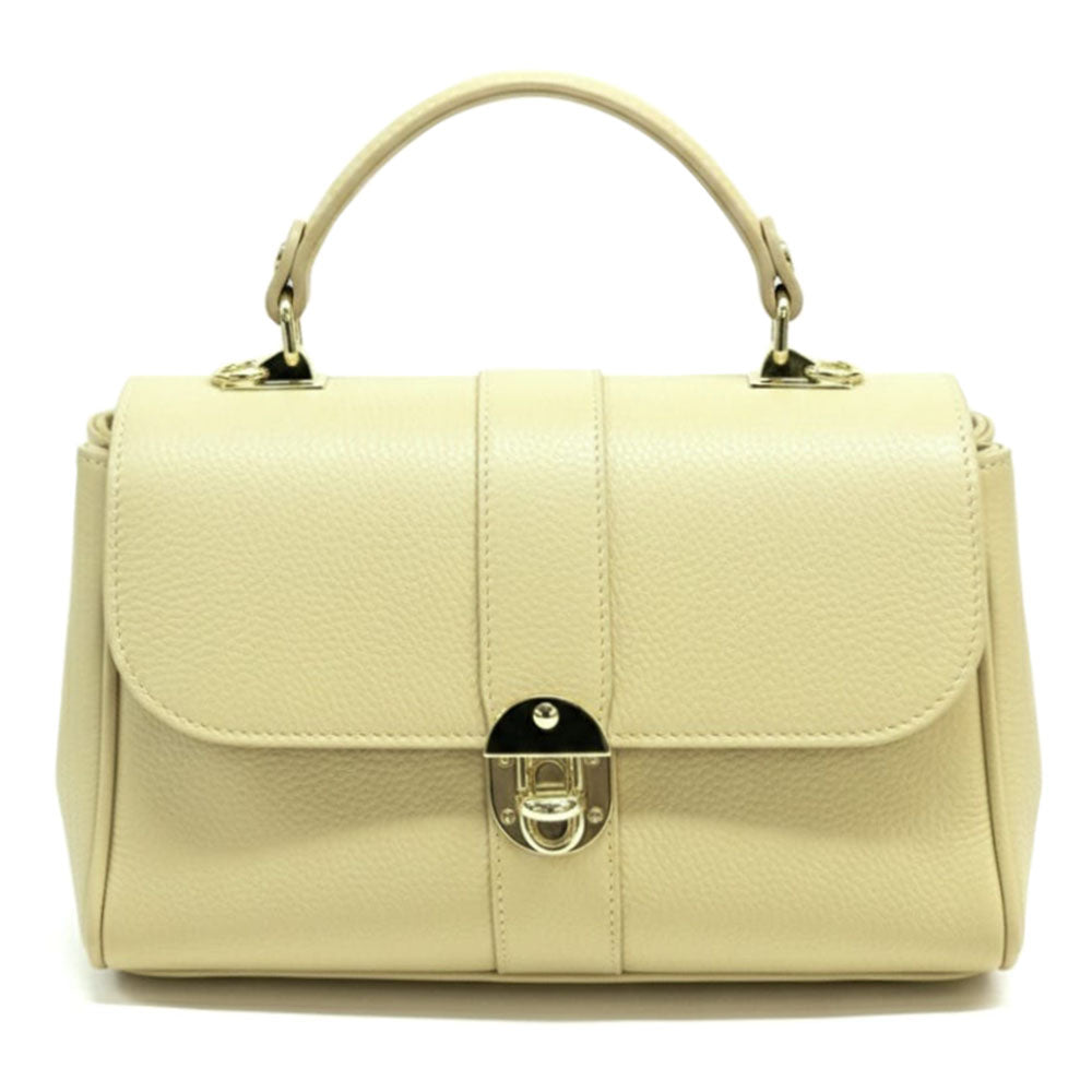 Bowling leather bag - Made In Italy