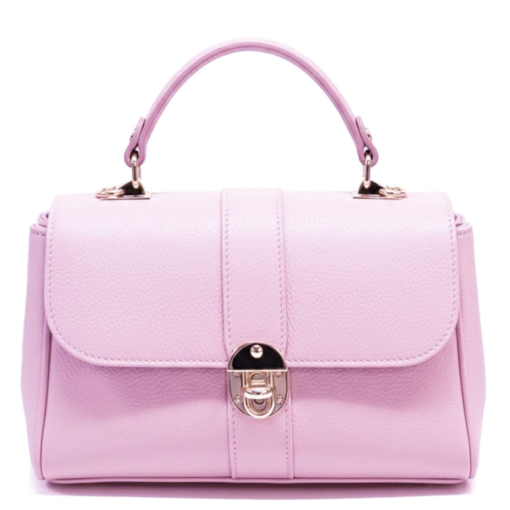 Bowling leather bag - Made In Italy