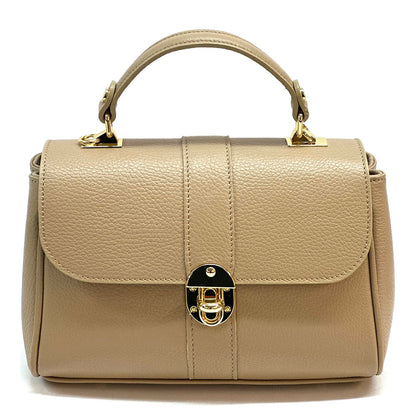 Bowling leather bag - Made In Italy
