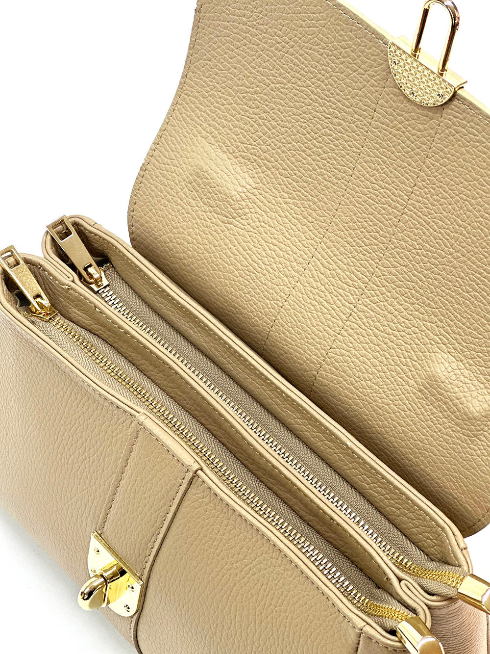 Bowling leather bag - Made In Italy