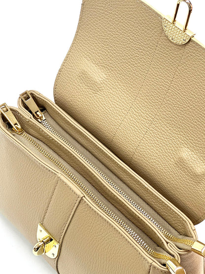Bowling leather bag - Made In Italy