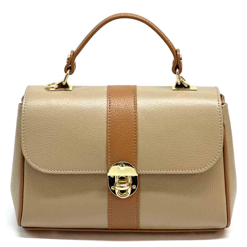 Bowling leather bag - Made In Italy
