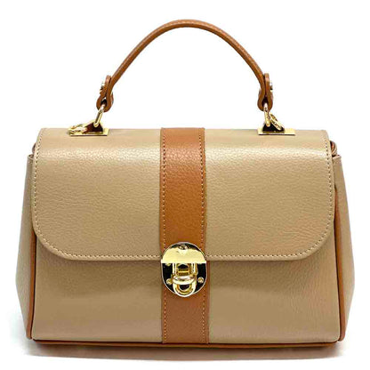 Bowling leather bag - Made In Italy