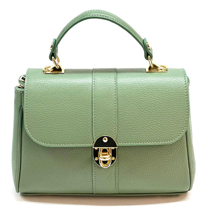Bowling leather bag - Made In Italy