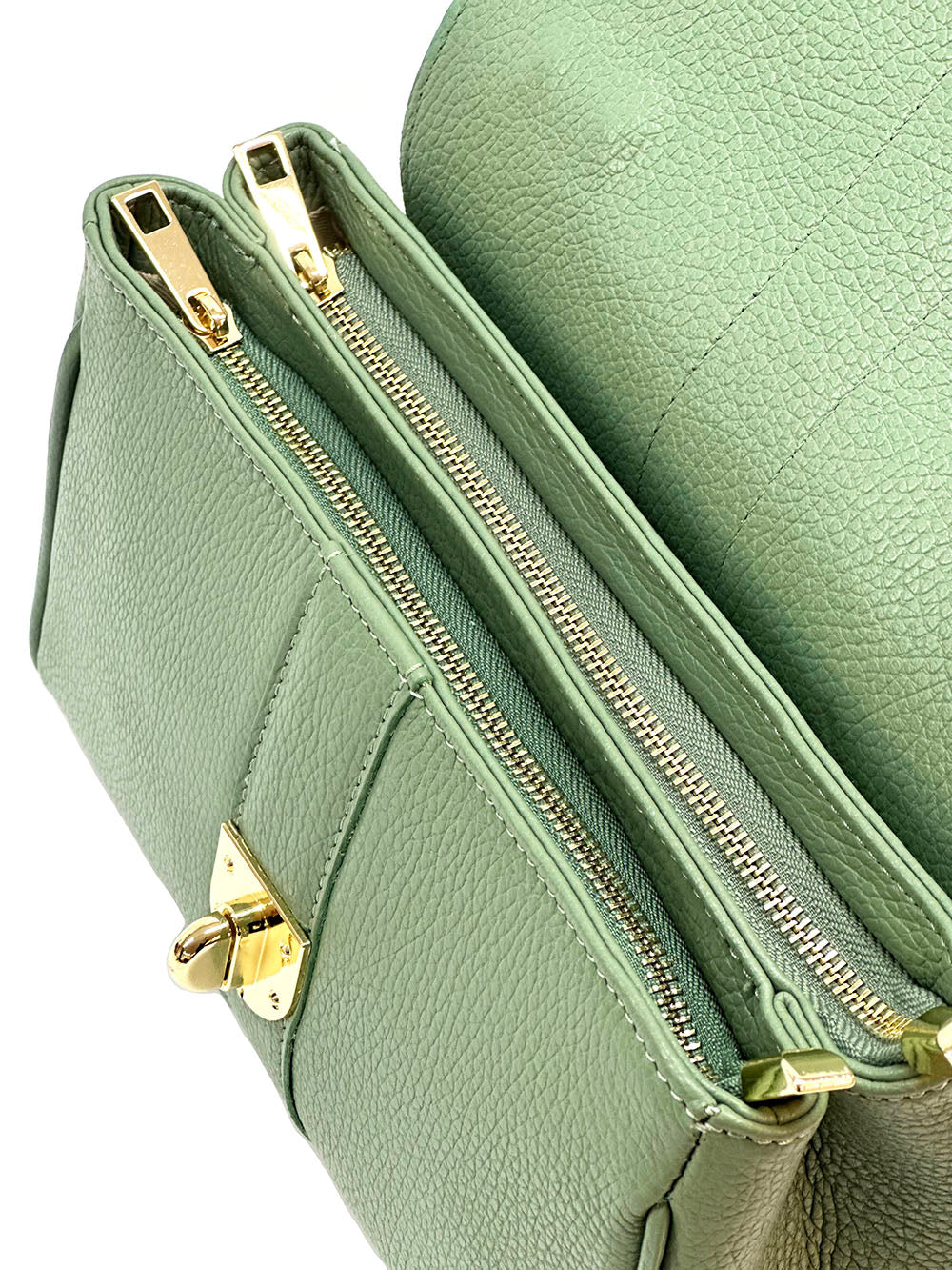 Bowling leather bag - Made In Italy