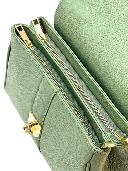 Bowling leather bag - Made In Italy
