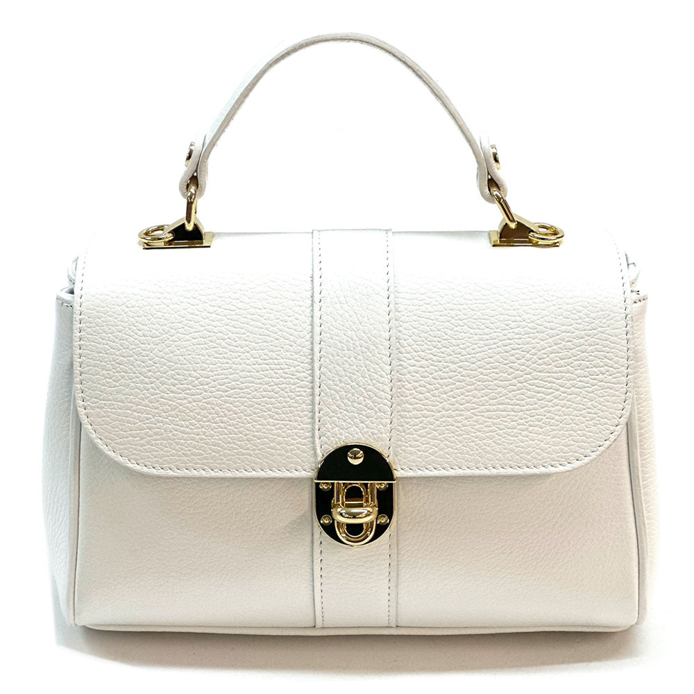 Bowling leather bag - Made In Italy