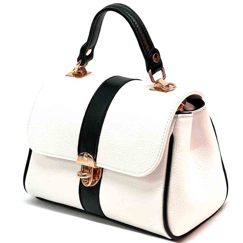 Bowling leather bag - Made In Italy