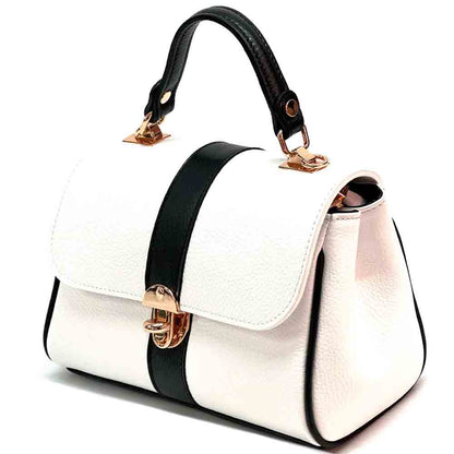 Bowling leather bag - Made In Italy