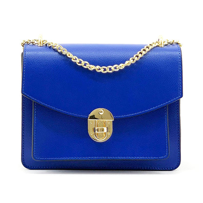 Lucrezia Cross-body leather bag - Made In Italy