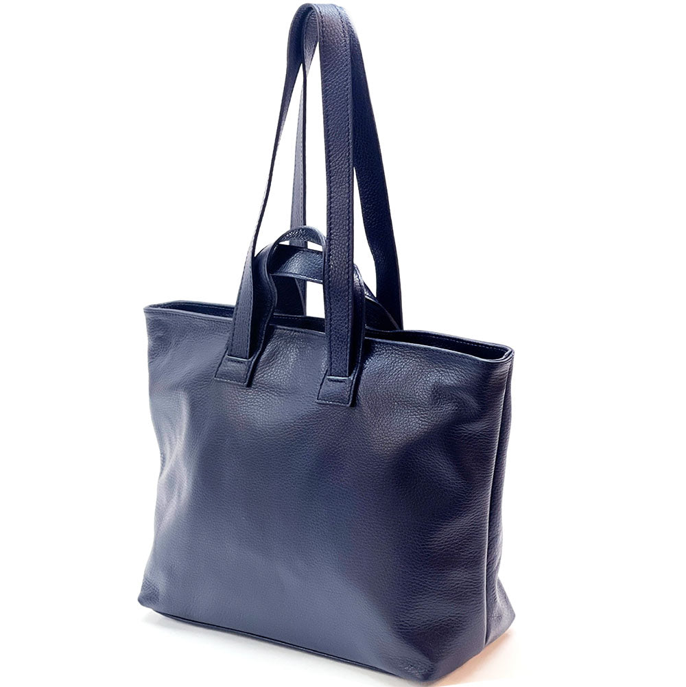 Milena Leather Tote Bag - made in Italy
