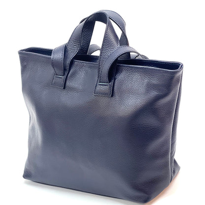 Milena Leather Tote Bag - made in Italy