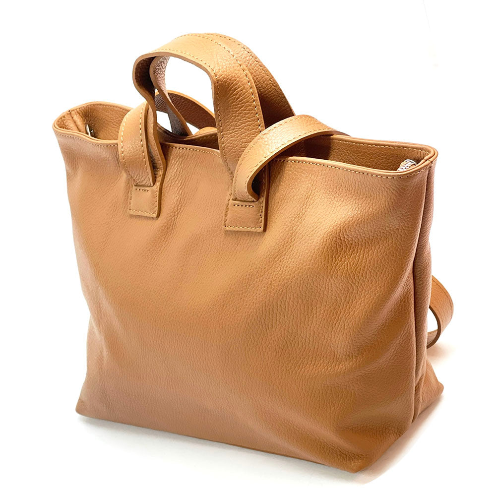 Milena Leather Tote Bag - made in Italy