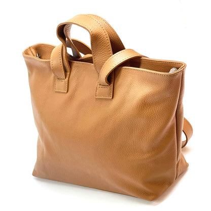 Milena Leather Tote Bag - made in Italy