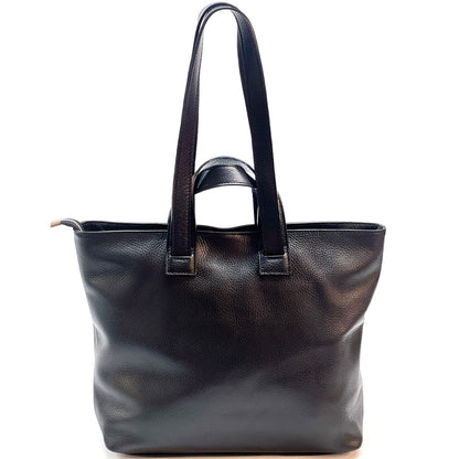 Milena Leather Tote Bag - made in Italy
