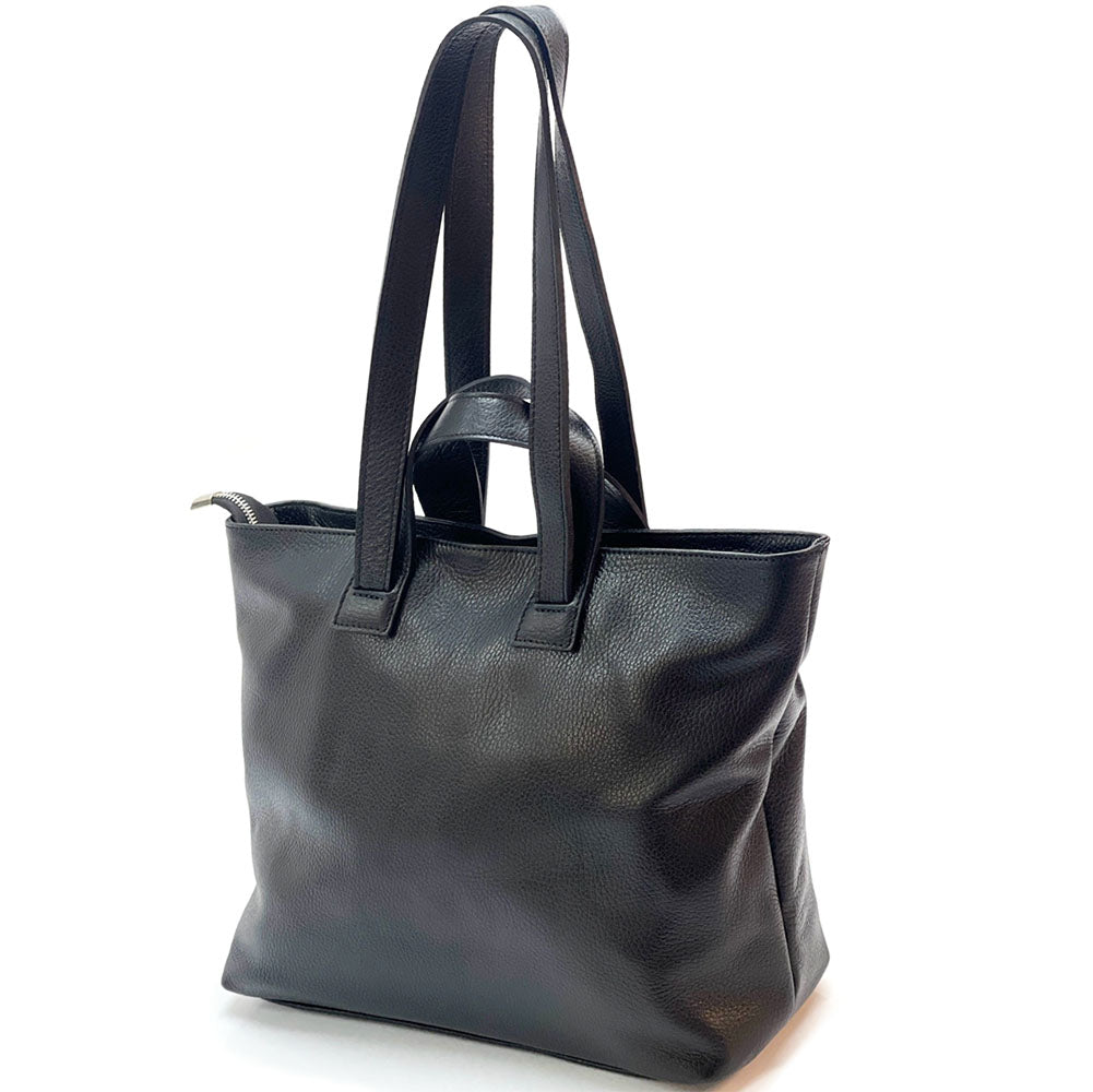 Milena Leather Tote Bag - made in Italy