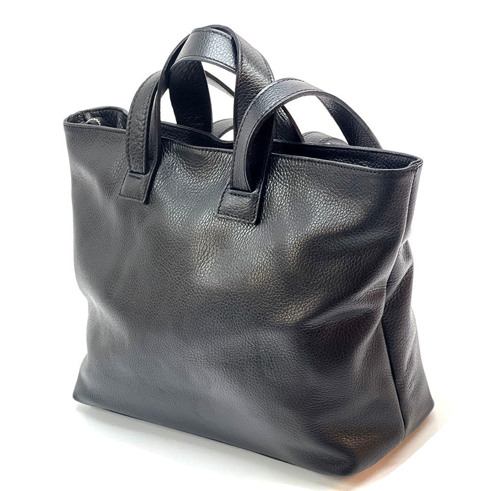 Milena Leather Tote Bag - made in Italy