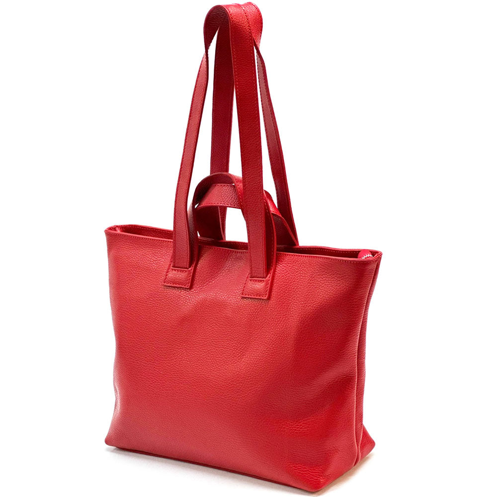 Milena Leather Tote Bag - made in Italy
