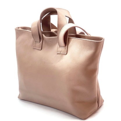 Milena Leather Tote Bag - made in Italy