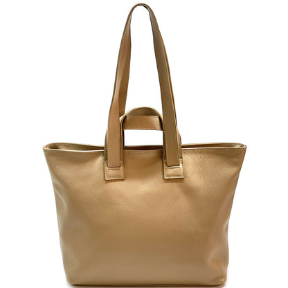 Milena Leather Tote Bag - made in Italy