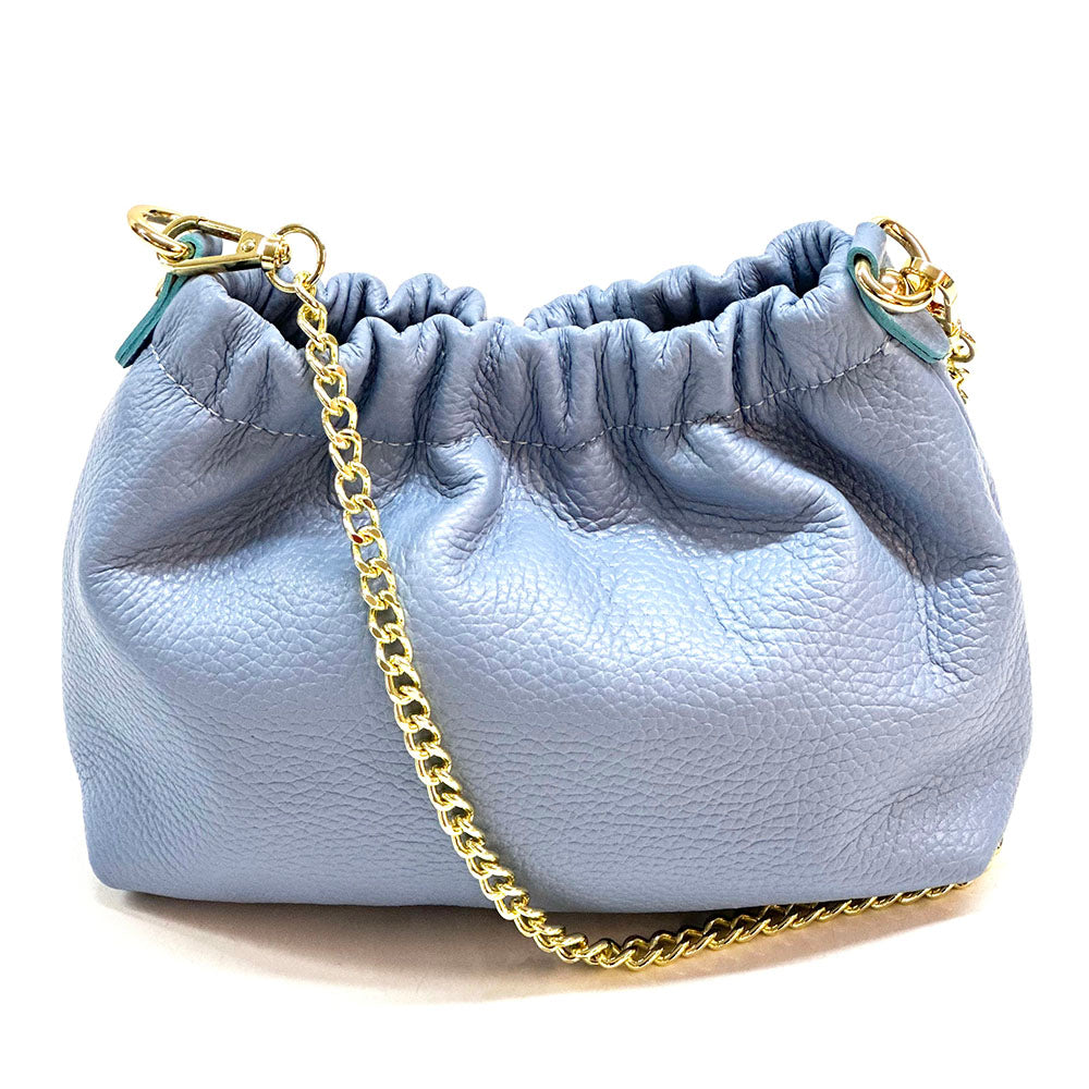 Alexa Leather Clutch - Made In Italy