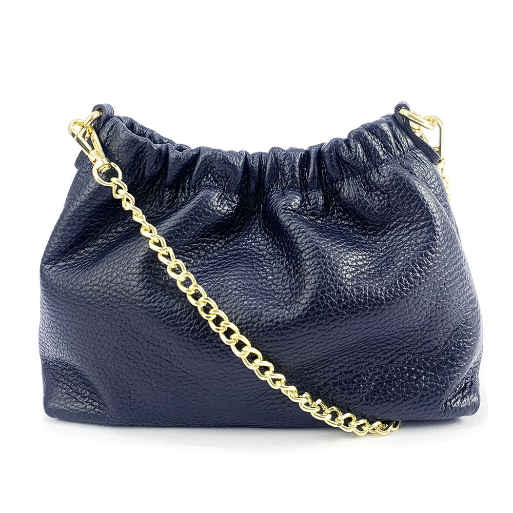Alexa Leather Clutch - Made In Italy