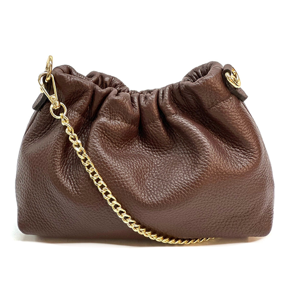 Alexa Leather Clutch - Made In Italy