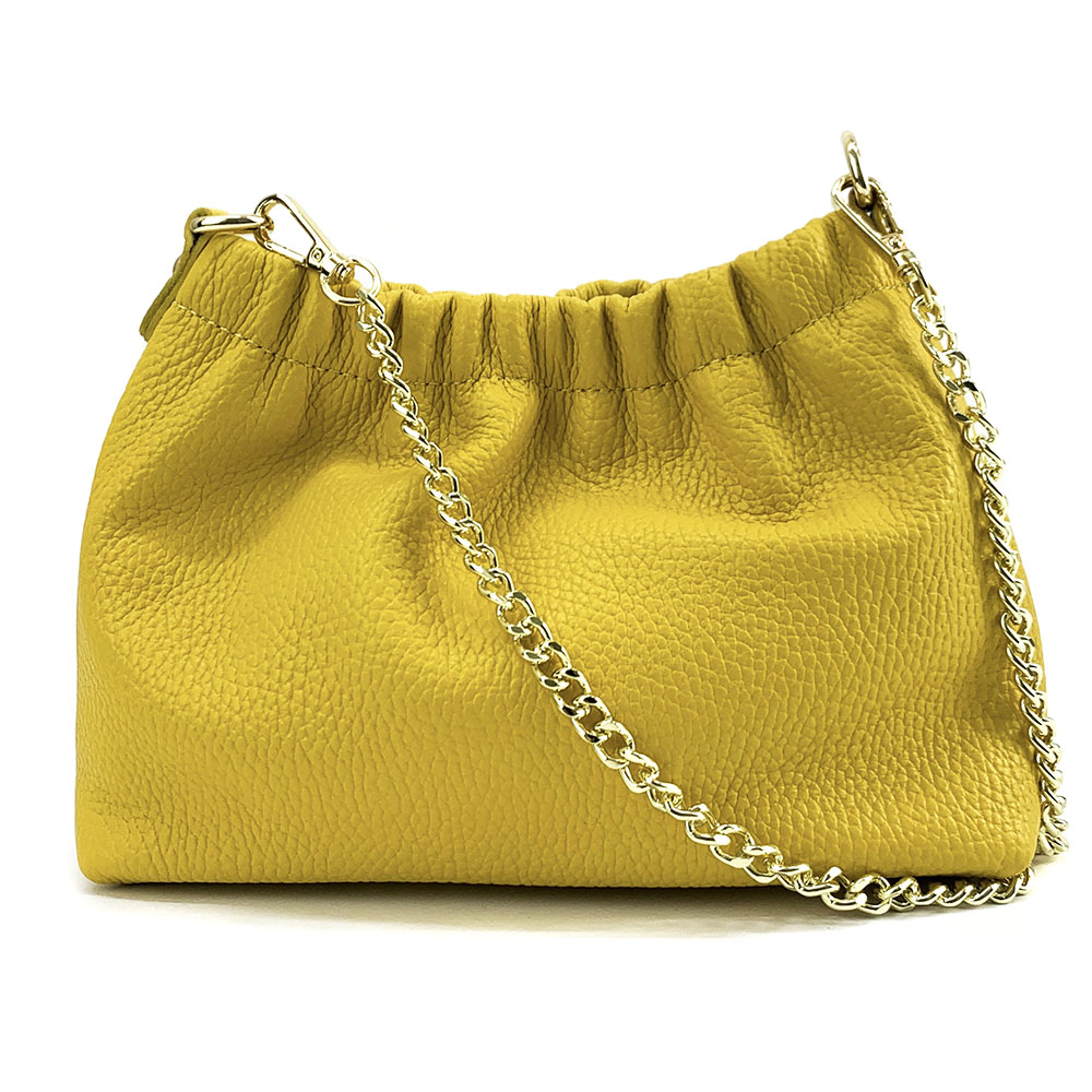 Alexa Leather Clutch - Made In Italy