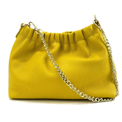 Alexa Leather Clutch - Made In Italy